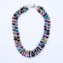 Colorful Stone Summer Necklace